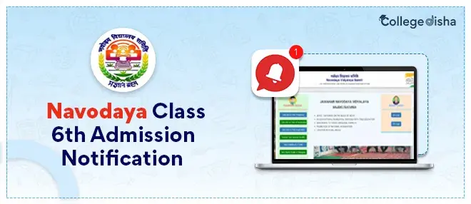 Navodaya Class 6 Notification 2023 JNVST Admission Form 2023
